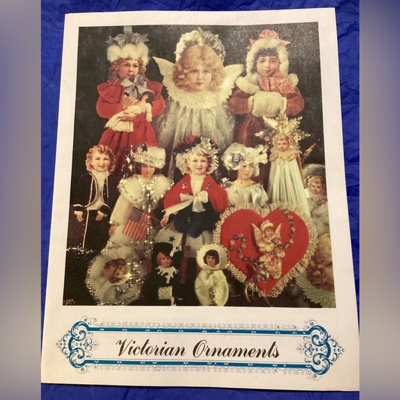 Victorian Ornaments Hobby House Press Paper Doll Punch Out Craft Kit Unused - Picture 1 of 13